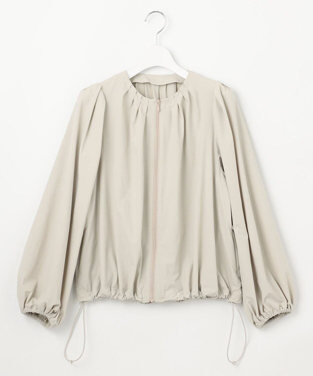 #Newans 【UVカット/撥水/接触冷感】ギャザーブラウス ラッシュガード オフ