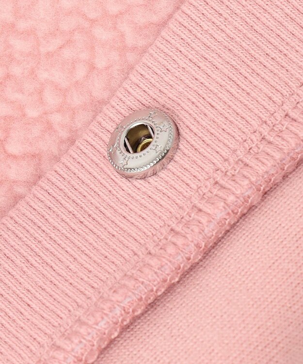 ANY KIDS もこもこボアジャケット ピンク系