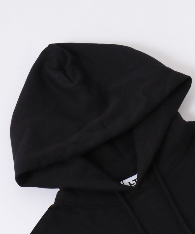 WEGO 【ユニセックス着用ITEM/MLサイズ展開】カレッジプルパーカー ブラック