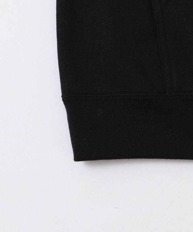 WEGO 【ユニセックス着用ITEM/MLサイズ展開】カレッジプルパーカー ブラック