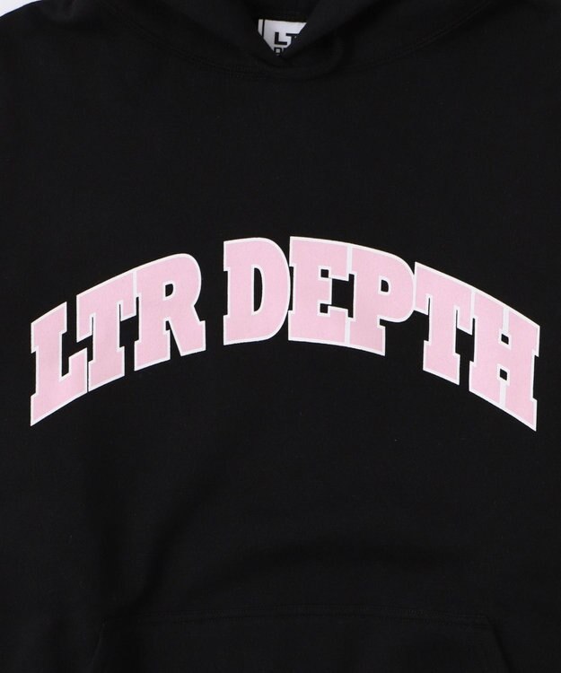 WEGO 【ユニセックス着用ITEM/MLサイズ展開】カレッジプルパーカー ブラック