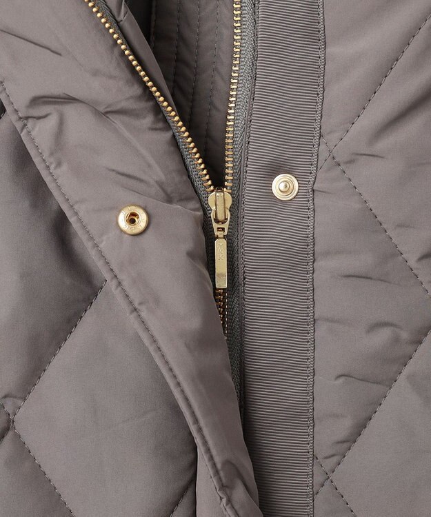 ANY 【洗濯機可/撥水】ダイヤキルトブルゾン モカ