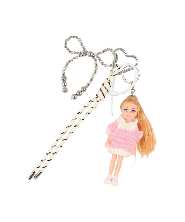 UNBILLION カシュカシュ cachecache / ドールジャラジャラチャーム ホワイト