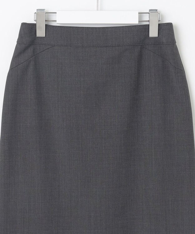 J.PRESS LADIES S 【セットアップ対応】BAHARIYE PINHEAD スカート グレー系