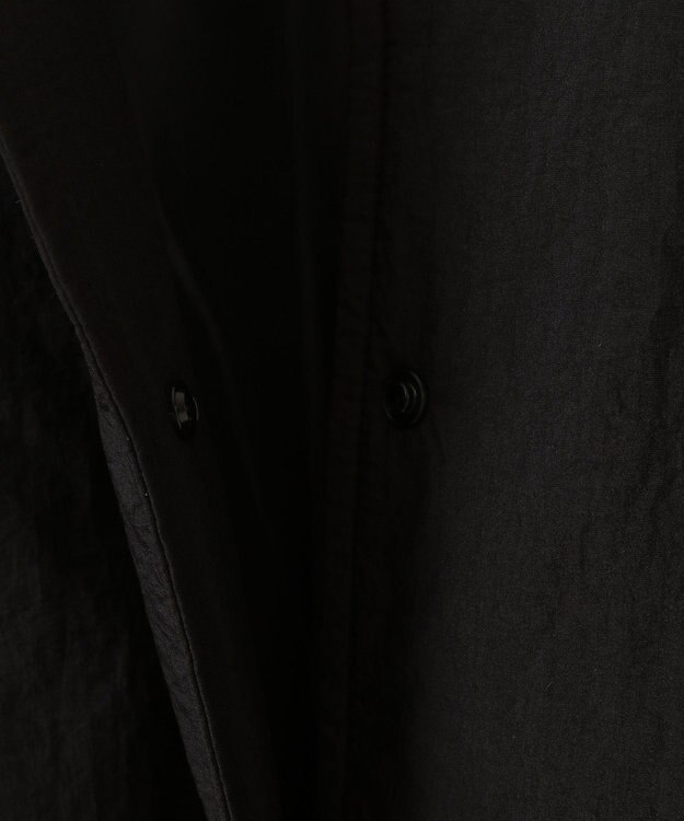 Green Parks シームレスライト中わたノーカラーブルゾン Black