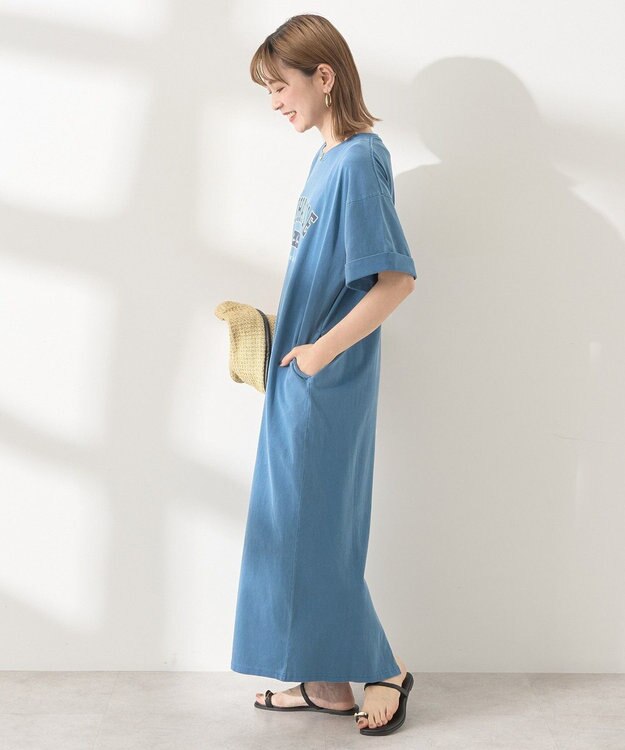 AMERICAN HOLIC PANHANDLE Tシャツワンピース Deep Blue