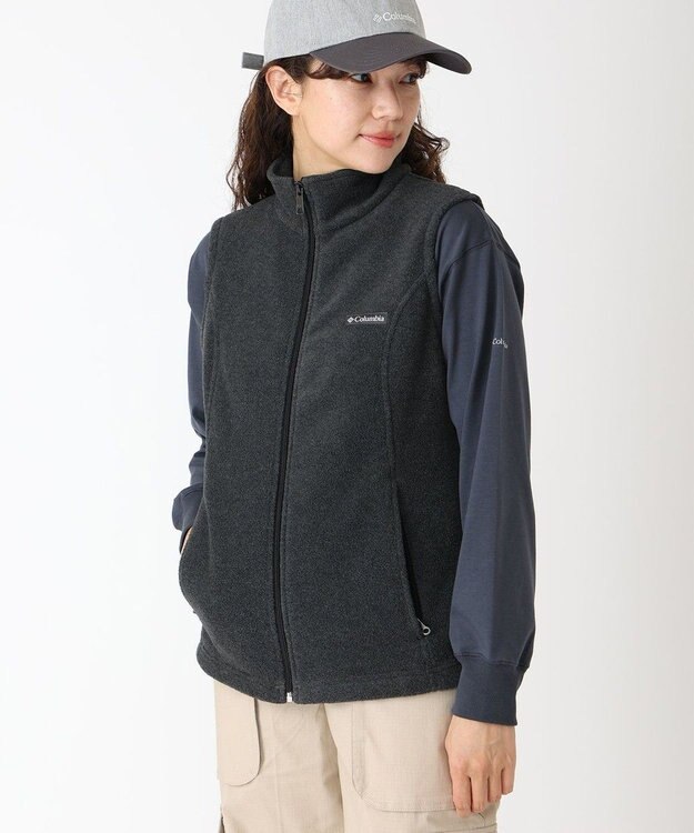 Columbia Columbia/ ウィメンズベントンスプリングスベスト /コロンビア Charcoal Heather