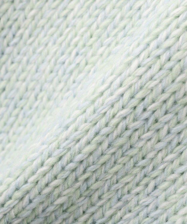 CRAFT STANDARD BOUTIQUE アウトリンキングミックスニットプルオーバー Light Blue