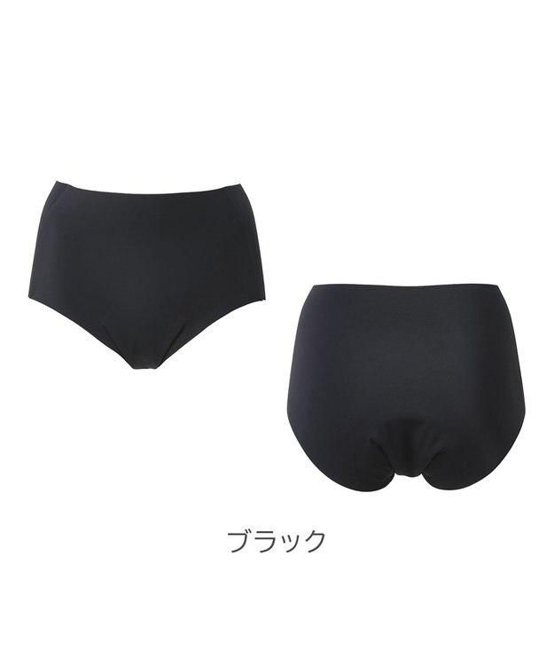 BRADELIS New York 【BRADELIS NewYork peace】シームレス吸水ショーツ26 ブラック