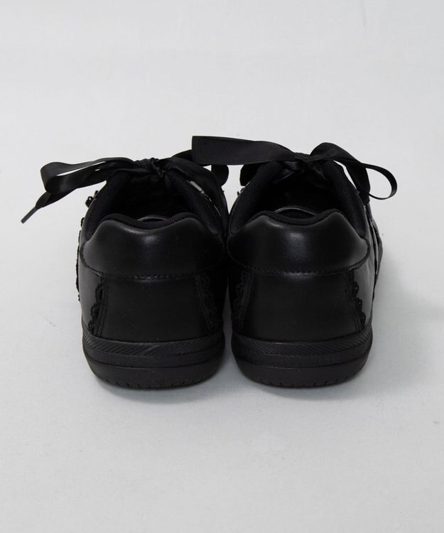 WEGO レースローカットスニーカー ブラック