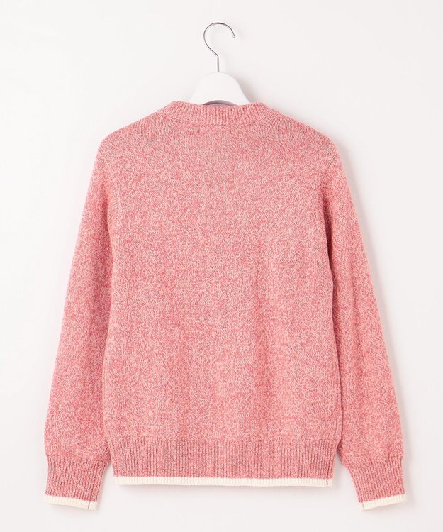 23区GOLF 【WOMEN】【蓄熱裏地付き】ウールブレンド クルーネック ニット ローズ系5