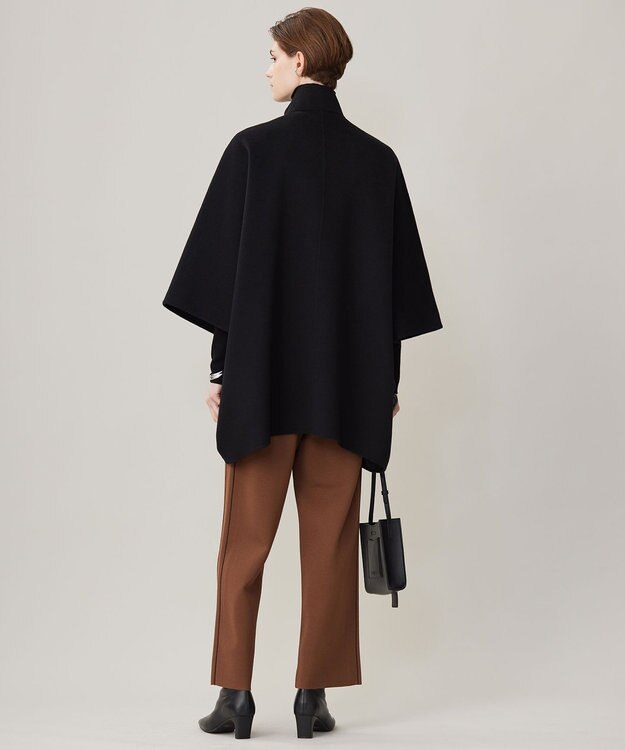 ICB WoolRever ポンチョコート ブラック系