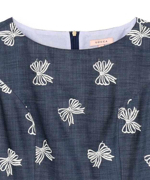 TOCCA 再入荷！【消臭・洗える】RIBBON PARASOL ドレス オフ系7