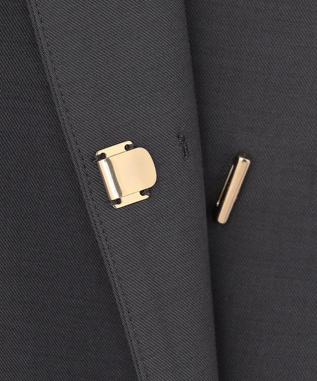 J.PRESS LADIES L 【セットアップ対応・洗える】RELAXIONツイル ジレ スレート系