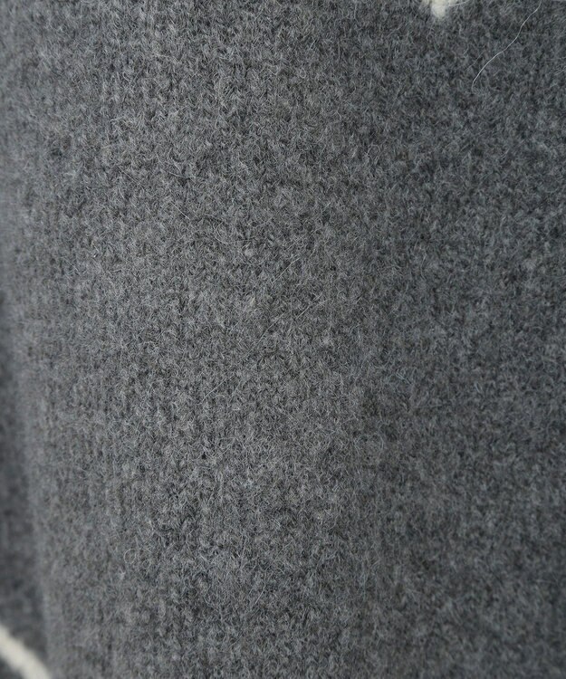 AMERICAN HOLIC フェアアイル柄ニットプルオーバー Gray Mixture