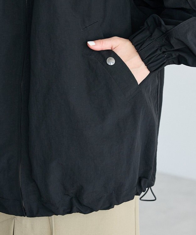 CRAFT STANDARD BOUTIQUE ギャザーヘムブルゾン Black