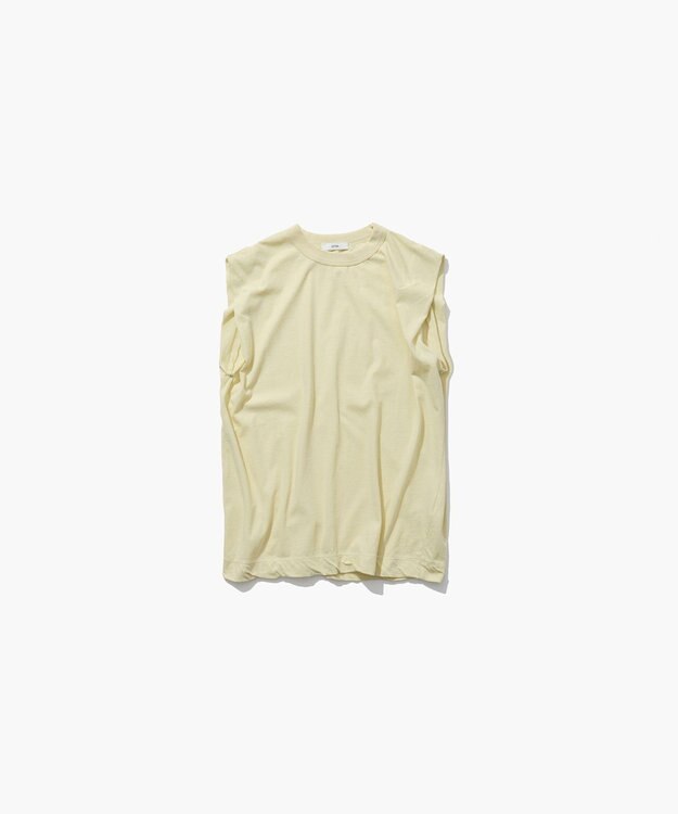 ATON FRESCA SINGLE JERSEY | タンクトップ YELLOW