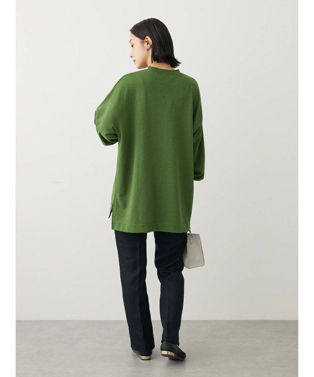 Green Parks ＢＰセンターシームミニ裏毛プルオーバー Green