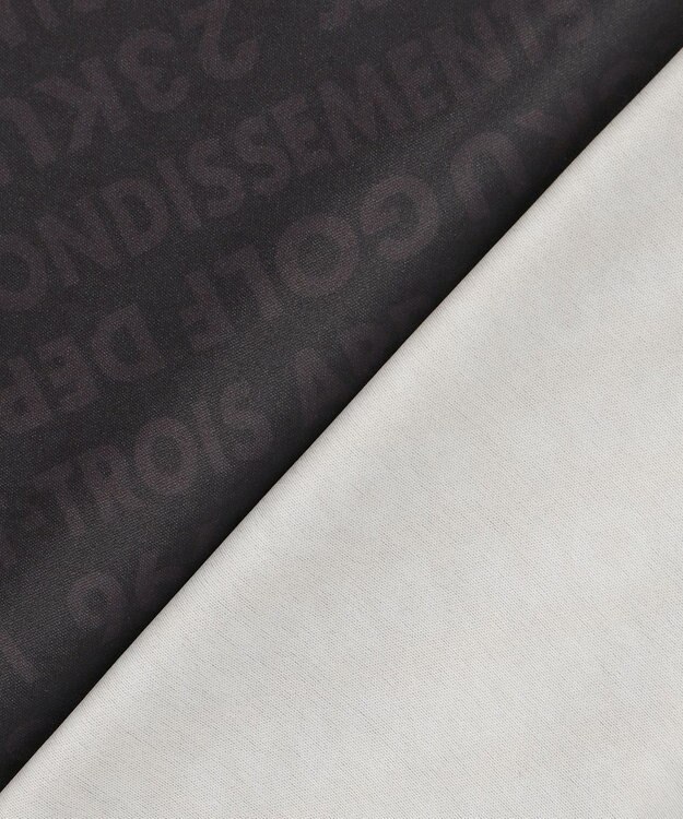 23区GOLF 【WOMEN】エアリージャージストレッチプルオーバー フェイクレイヤード ブラック系5