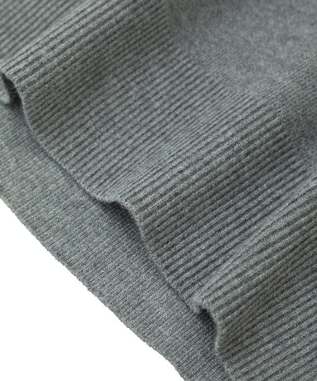 YECCA VECCA 刺繍ロゴニット Gray