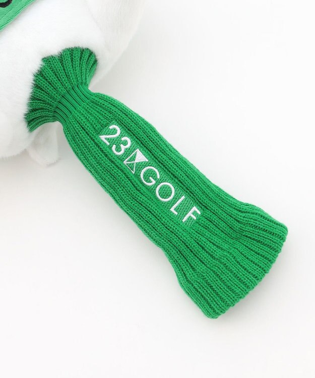23区GOLF 【UNISEX】スヌーピーヘッドカバー グリーン系