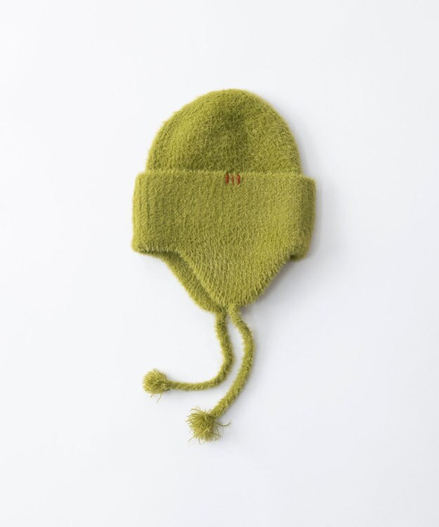 TRICOTE 【耳当て付き】イヤーフラップニットハット 42GREEN