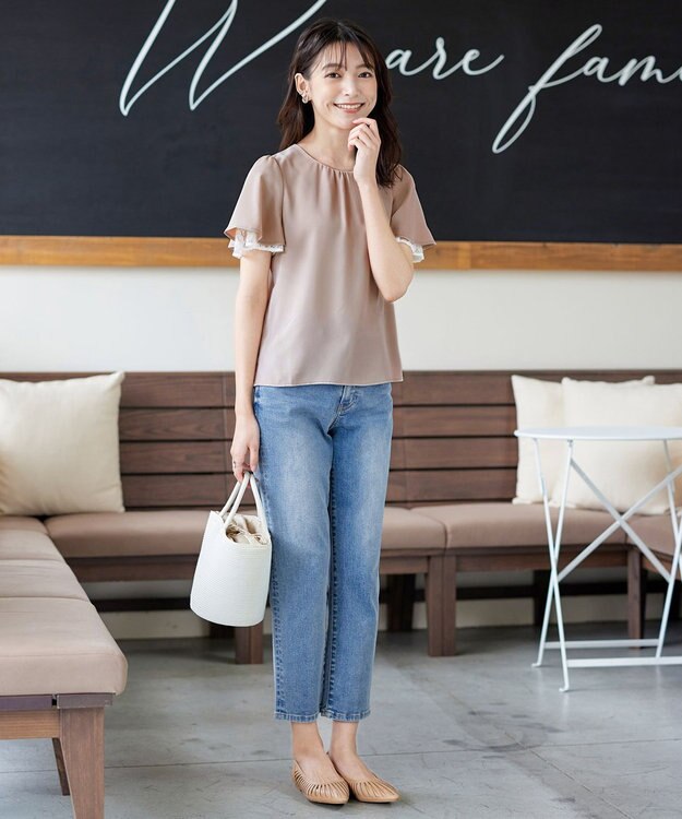 Tiaclasse 【新色追加】テーパードコロールバッグ ホワイト