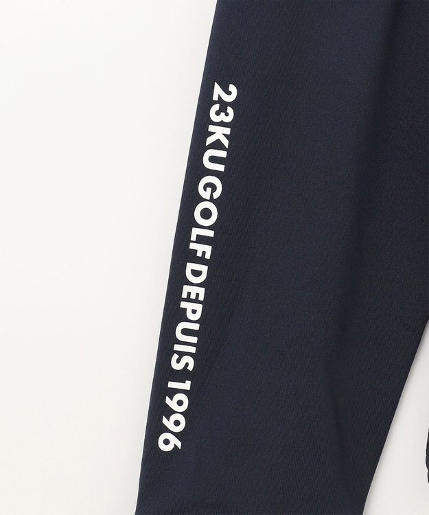 23区GOLF 【WOMEN】ソフトクール ハーフジップ ネイビー系