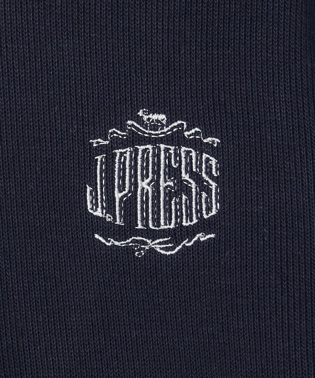 J.PRESS KIDS 【110-130cm】FRONT JIP ハーフジップトレーナー ネイビー系