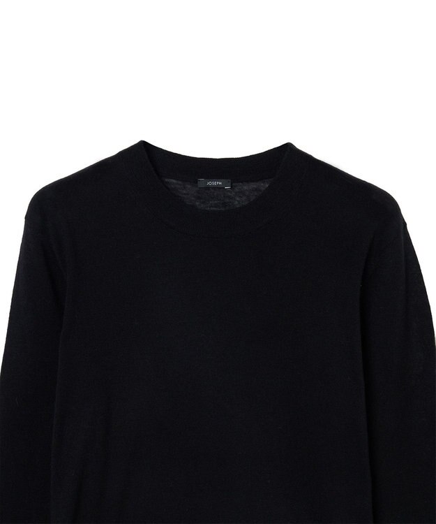 JOSEPH 【WEB＆OUTLET限定】ウールエアー ラウンドネックニット Black