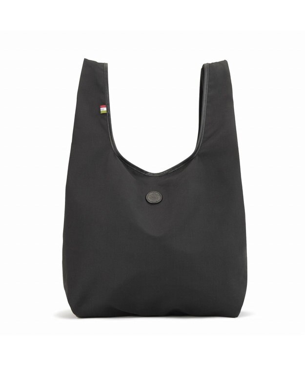 ACE BAGS & LUGGAGE Orobianco ポルテッジェーラ エコバッグ  18L パッカブル 軽量 93211 オロビアンコ ブラック×ブラック