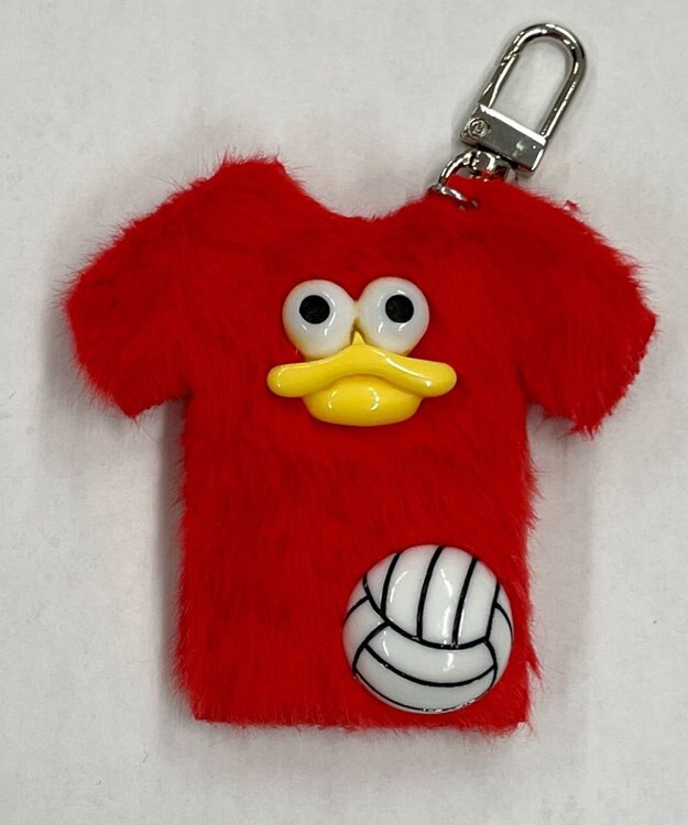 WEGO イケイケスポーツユニフォームモンスターぬいぐるみキーホルダー レッド
