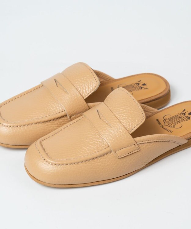 BONTRE 【BONTRE/ボントレ】フラットミュール ベージュ