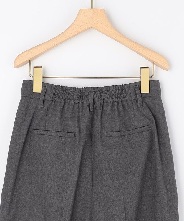 組曲 ウーステッドワイド パンツ グレー系