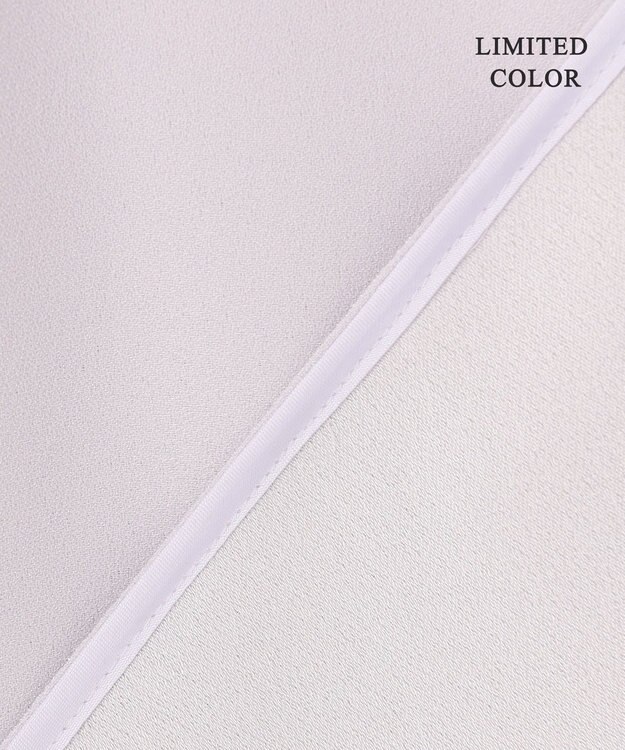 ICB 【新色追加・WEB限定カラーあり・UVケア・接触冷感・速乾・防シワ・洗える】FluidBackSatin ドルマンスリーブブラウス パールグレー系［WEB限定］