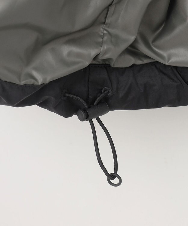 JOSEPH ABBOUD MOUNTAIN 【軽量/撥水/7ポケット/INフード】ナイロンリップ ダウン ジャケット ブラック系