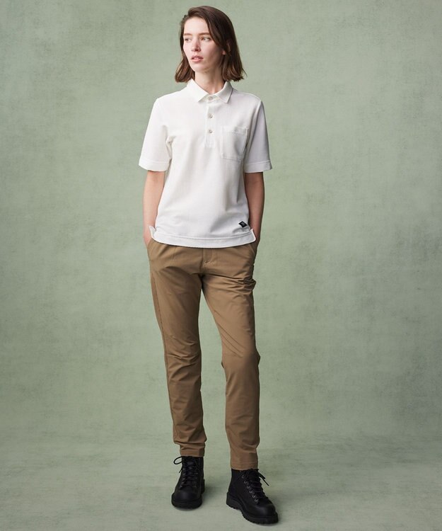 JOSEPH ABBOUD MOUNTAIN 【7ポケット/撥水性/ソフト】ハイパワー2WAYストレッチパンツ ベージュ系