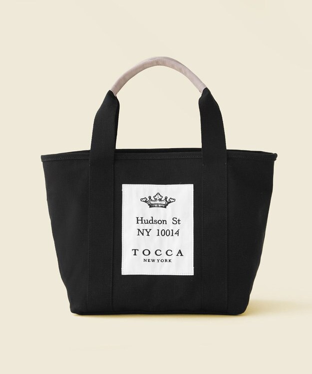 TOCCA 【WEB＆一部店舗限定】TOCCA AVENUE CANVASTOTE キャンバス トートバッグ ブラック系