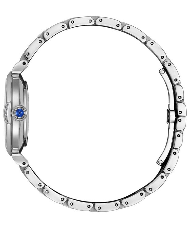 CITIZEN 【シチズン エル】みずみずしいピンクのグラデーションが華やぐジュエリーのような腕時計 EM1060-87Y シルバー