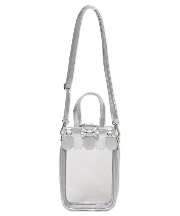 WEGO 【痛バ＆推し活グッズ】きらふわCAFEぬいマグ痛ショルダー シルバー