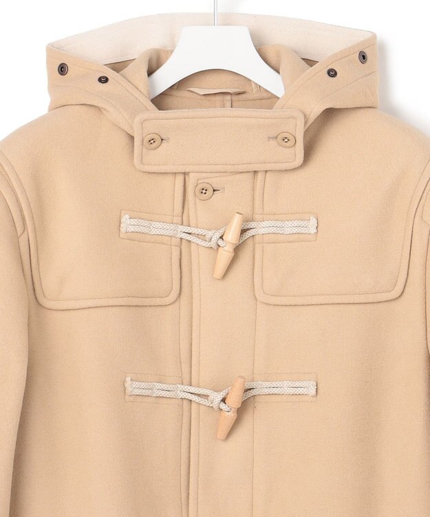 J.PRESS YORK STREET 【UNISEX】メルトン ダッフルコート ベージュ系