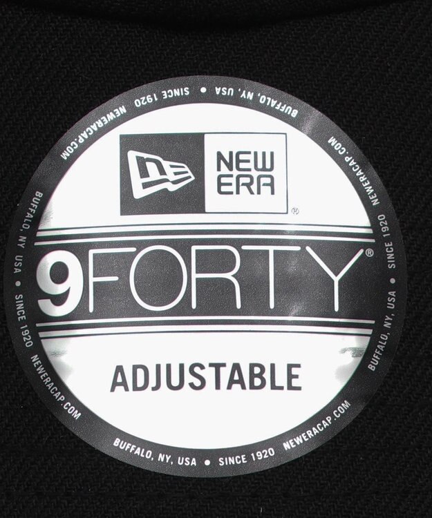 WEGO 【ユニセックス着用ITEM】別注NEWERA　9FORTY ブラック