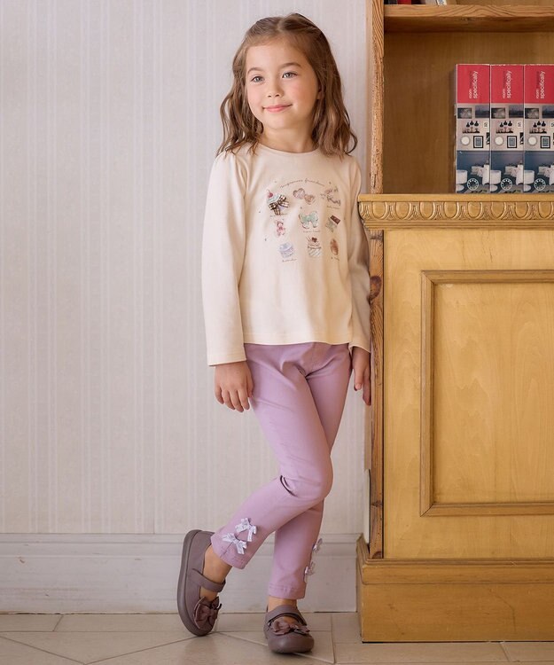 ANY KIDS 7days ガーリー パンツ ラベンダー