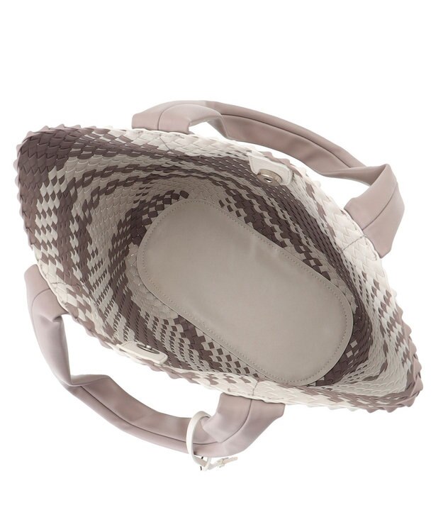 23区 メッシュ トートバッグ ベージュ系