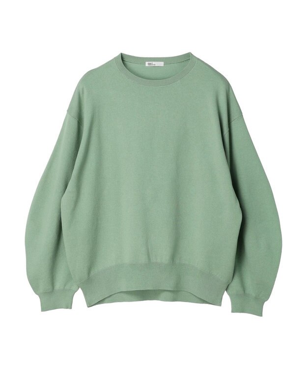 CRAFT STANDARD BOUTIQUE 袖ボリュームニットプルオーバー Green