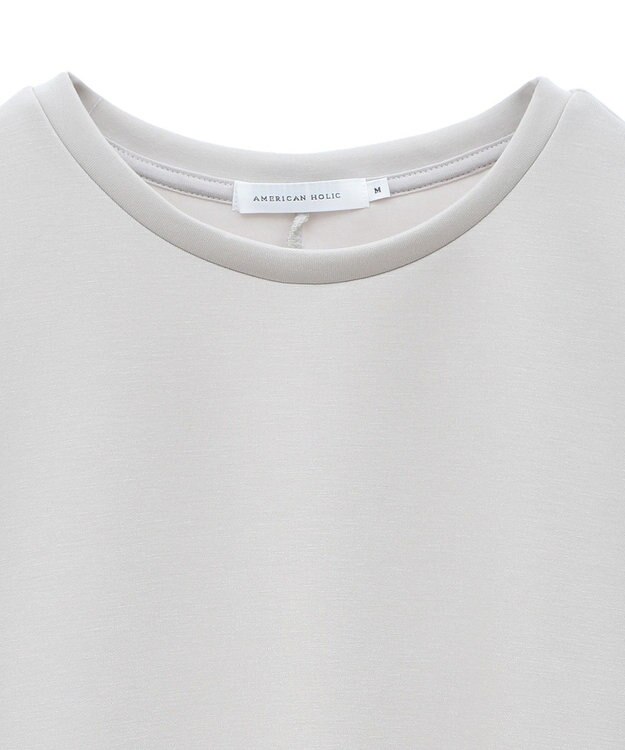 AMERICAN HOLIC ドルマン異素材ポンチプルオーバー Light Gray