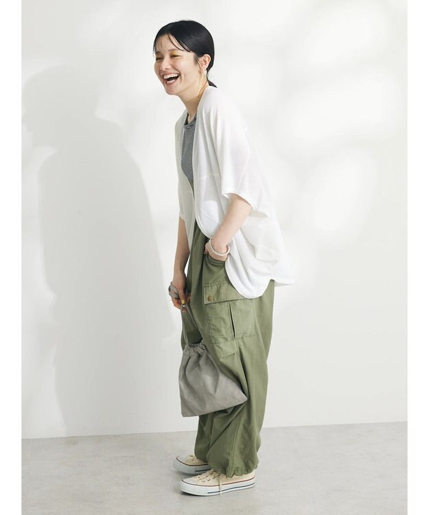 CRAFT STANDARD BOUTIQUE ランダムテレコモモンガカーディガン Off White