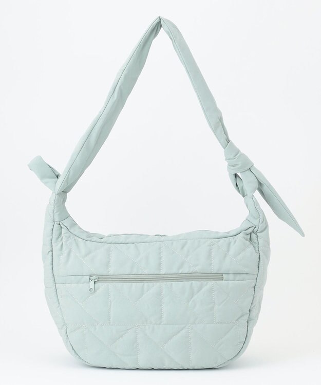 LA BAGAGERIE 【maison vert】 【超軽量！】キルティングショルダーバッグ ライトブルー
