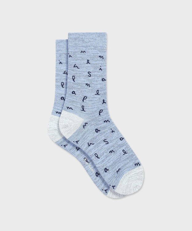 Paul Smith Miley Logo ソックス ブルー