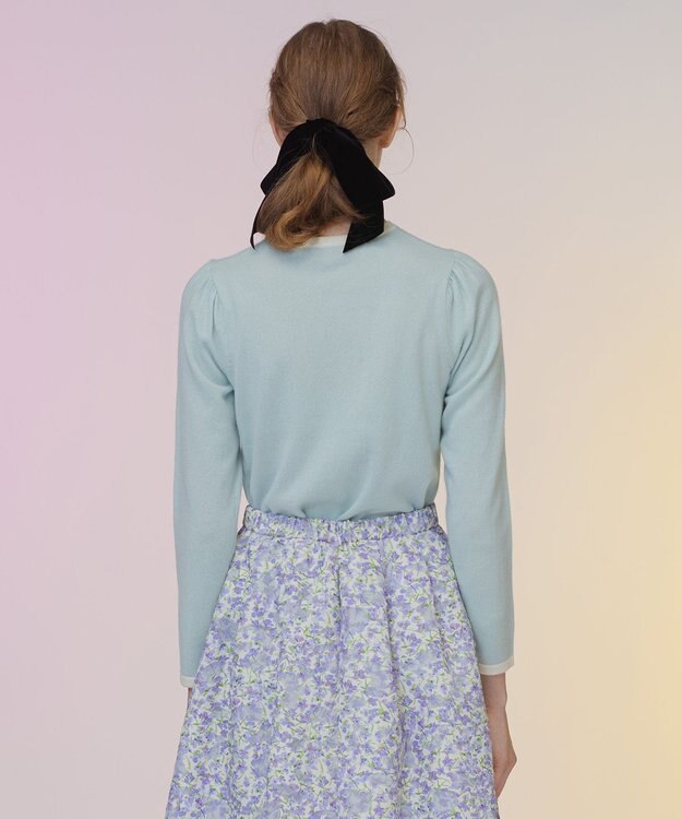 TOCCA 【洗える！】CASHEMERE プルオーバー ライトグリーン系